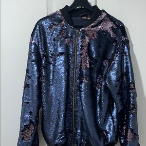 Sequin jacket